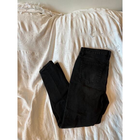 No Boundaries Black Distressed Jeans Mens 30x30 - Picture 2 of 5